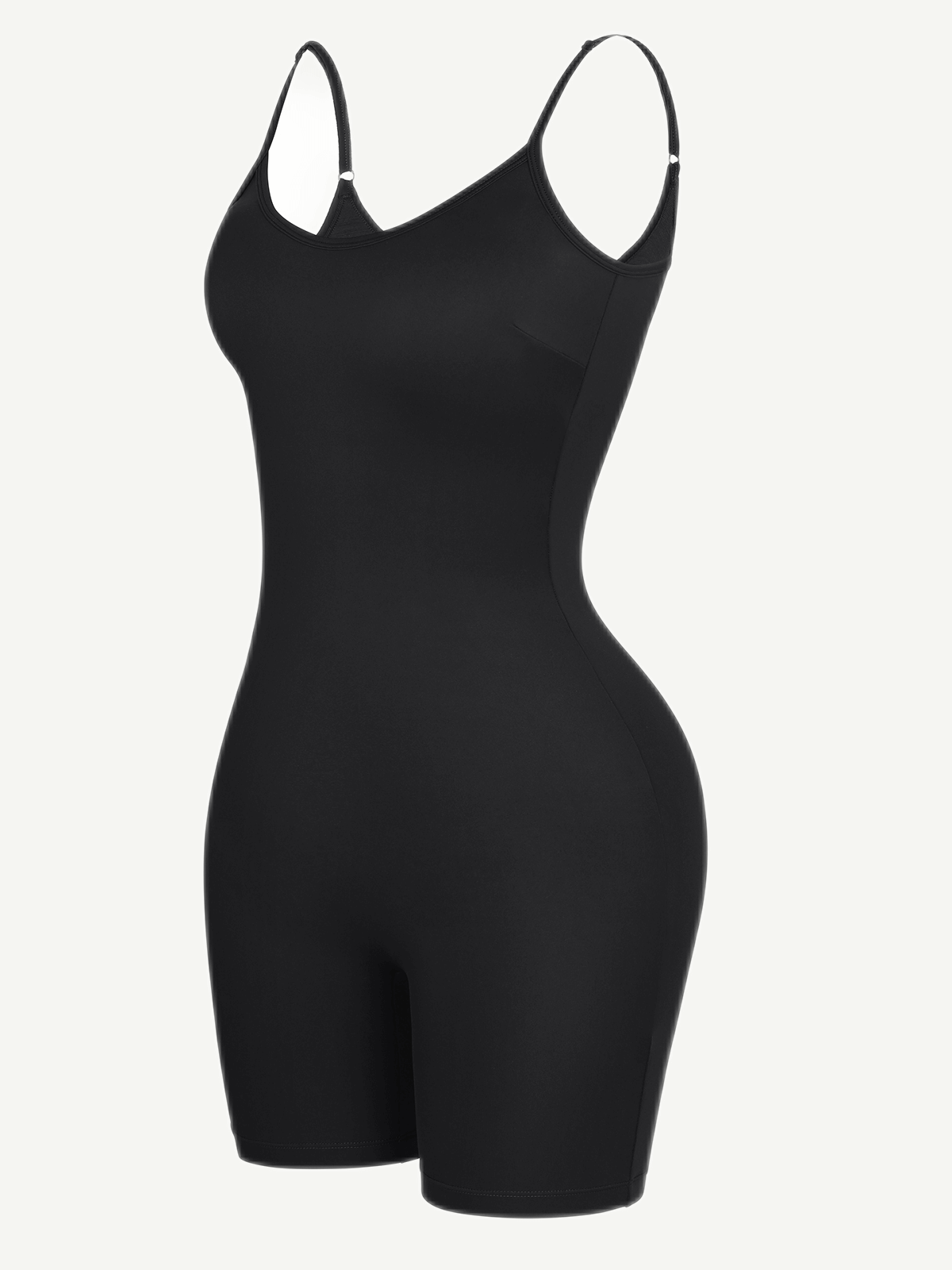 Mid-Thigh Fitness & Shaping Breathable Bodysuit