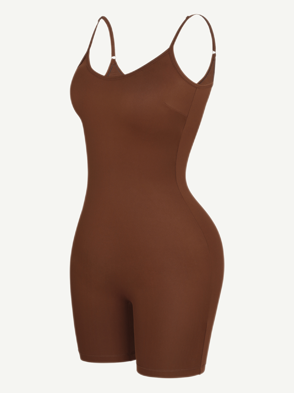 Mid-Thigh Fitness & Shaping Breathable Bodysuit