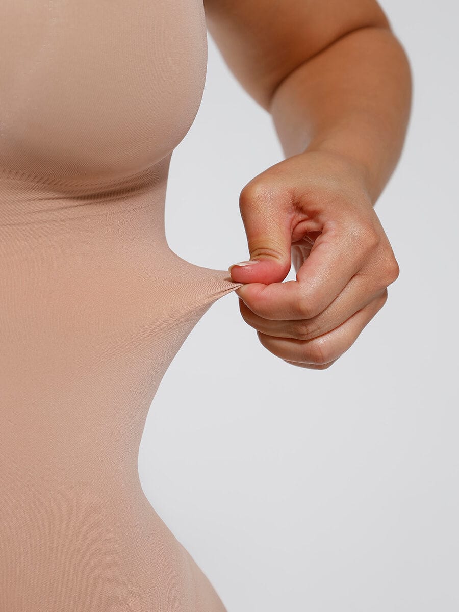 Seamless Tighten The Abdomen One-piece Shapewear Briefs