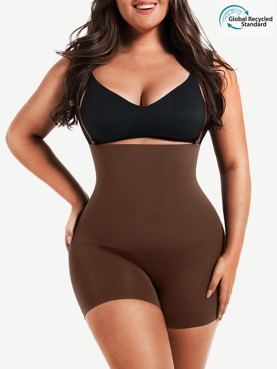 Eco-friendlySeamless High-Waisted Tummy Control Short