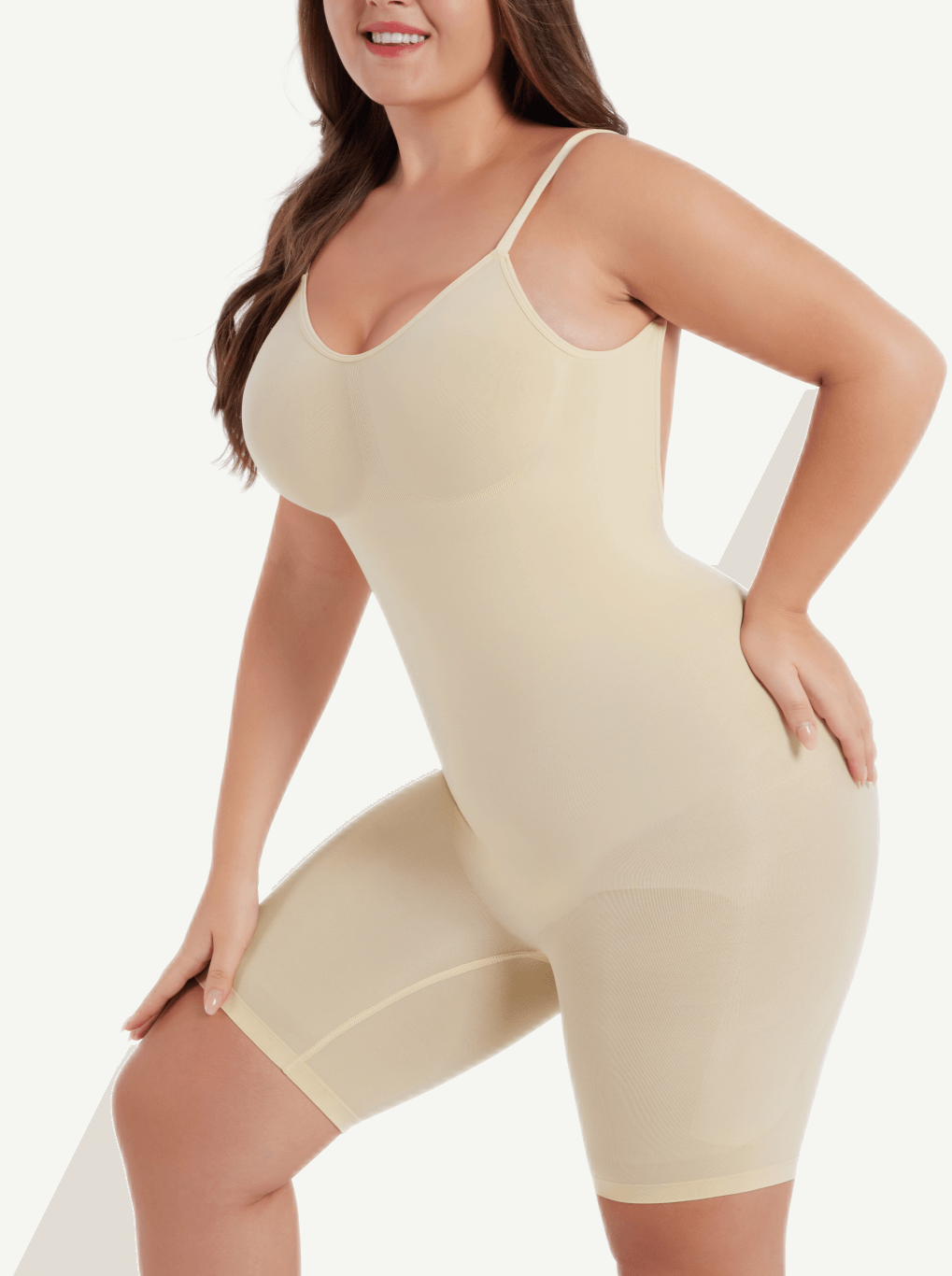 Presale-Large Seamless Covered Open-Back Boxer With Covered Chest