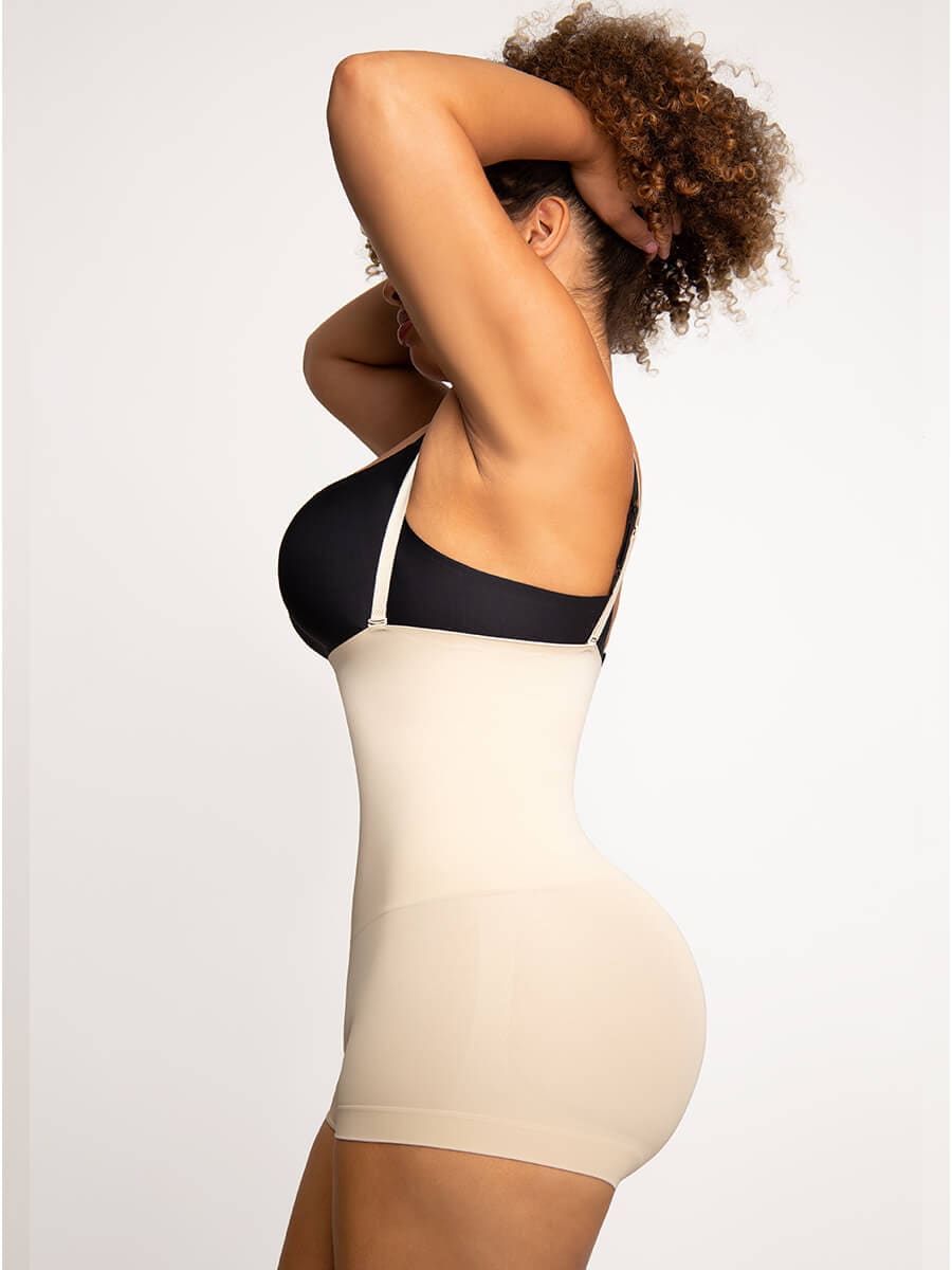 Eco-friendlySeamless High-Waisted Tummy Control Short