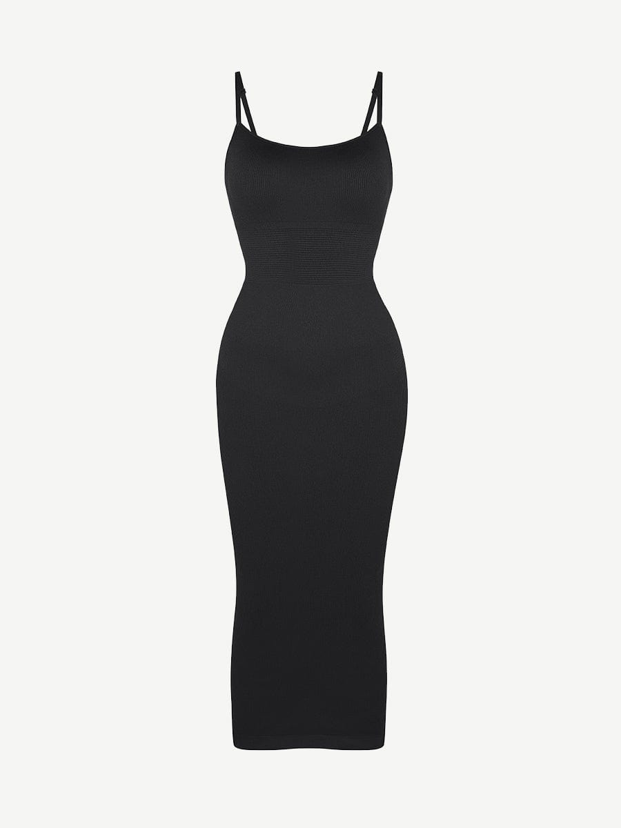 Eco-friendly Seamless 360 Waist Control Midi Shaping Dress