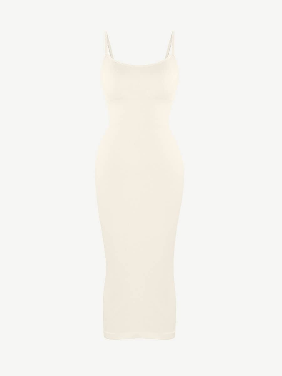 Eco-friendly Seamless 360 Waist Control Midi Shaping Dress