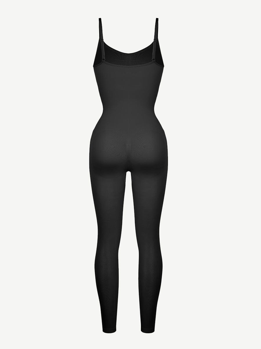 Seamless Breast Support Waist and Abdomen Shaping Mid Thigh Body Shaper