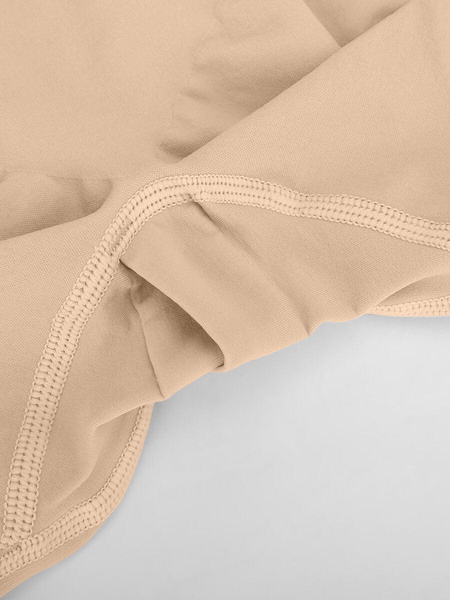 Seamless Breast Support Waist and Abdomen Shaping Mid Thigh Body Shaper