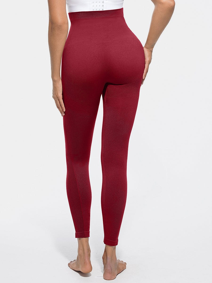 High Waisted Seamless Sculpting Slim Fit Anti Slip Shaping Leggings