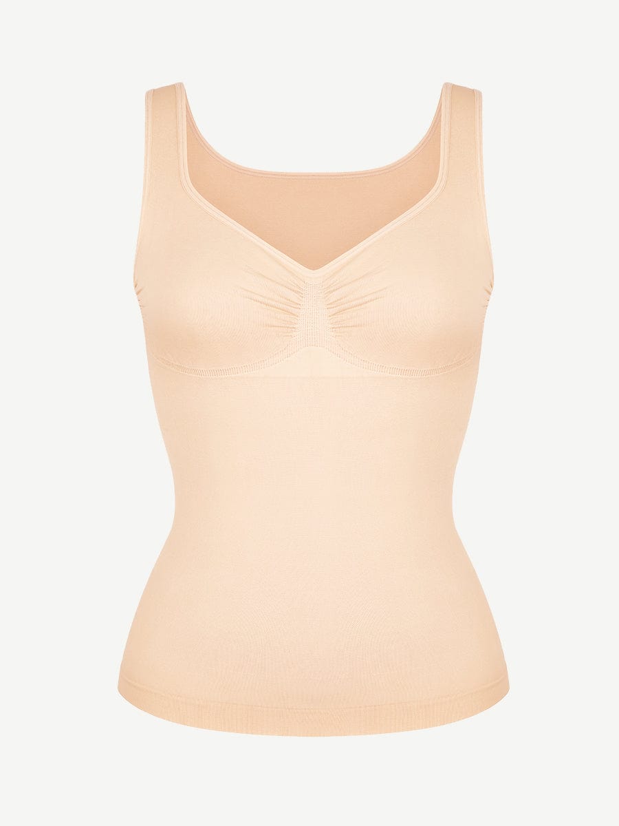 Seamless Bust Support Waist & Abdomen Control Shape Tank Top