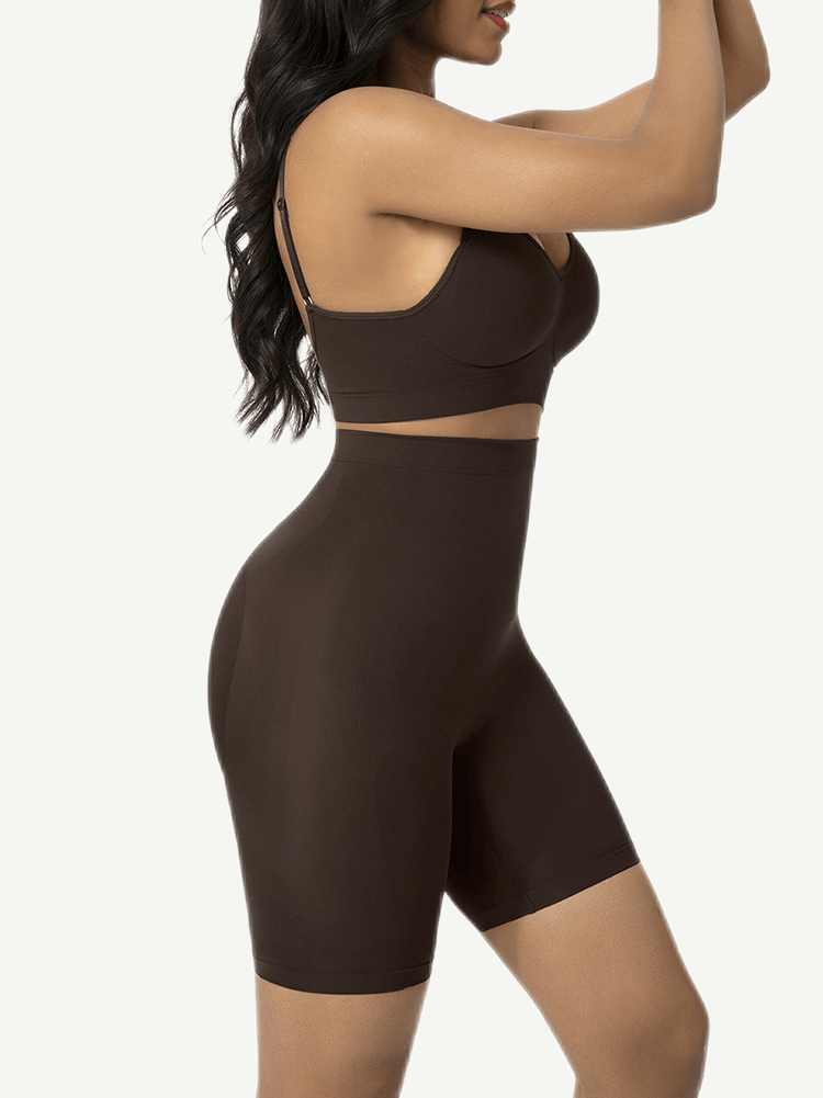 Unbelievable Black High Waist Butt Lifter Shapewear Shorts Slimmer