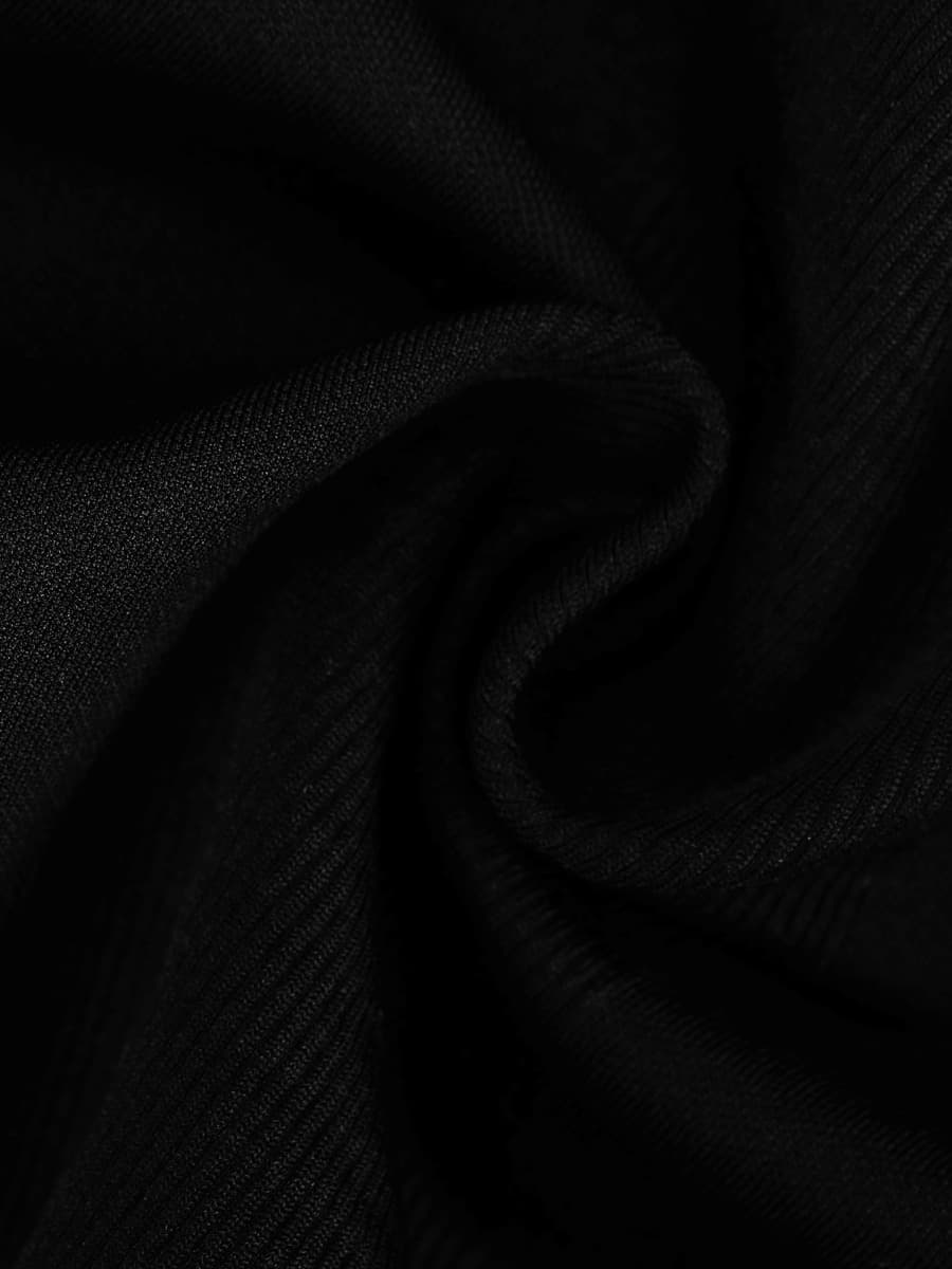 Seamless Open-Bust AbdomenŒæFlattening Mid-Thigh Bodysuit