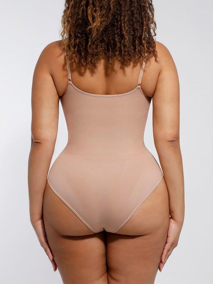Seamless Tighten The Abdomen One-piece Shapewear Briefs