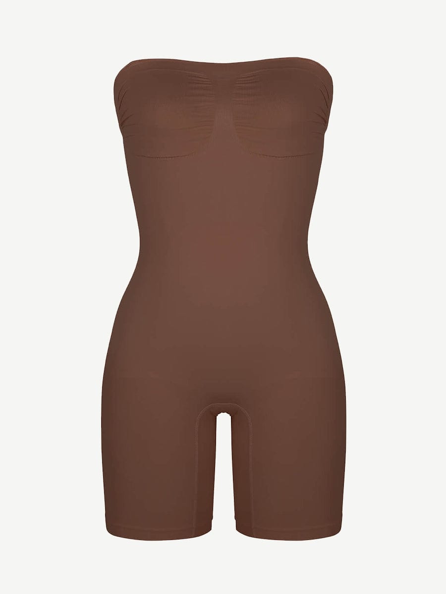 Seamless Sculpt Strapless Shorts Butt Lift Shapewear