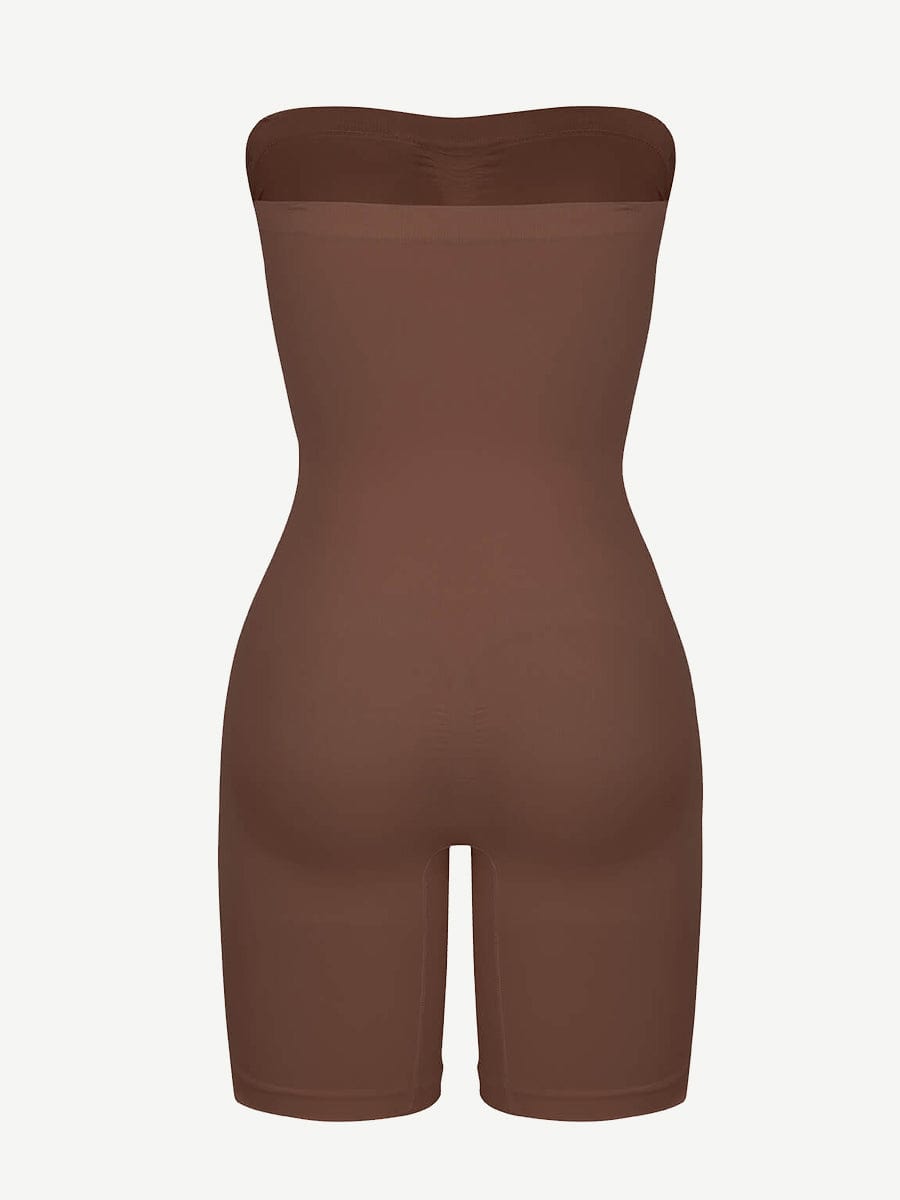 Seamless Sculpt Strapless Shorts Butt Lift Shapewear