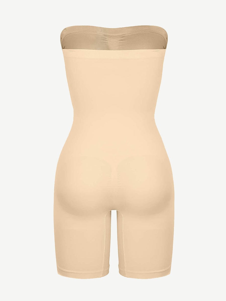 Seamless Sculpt Strapless Shorts Butt Lift Shapewear