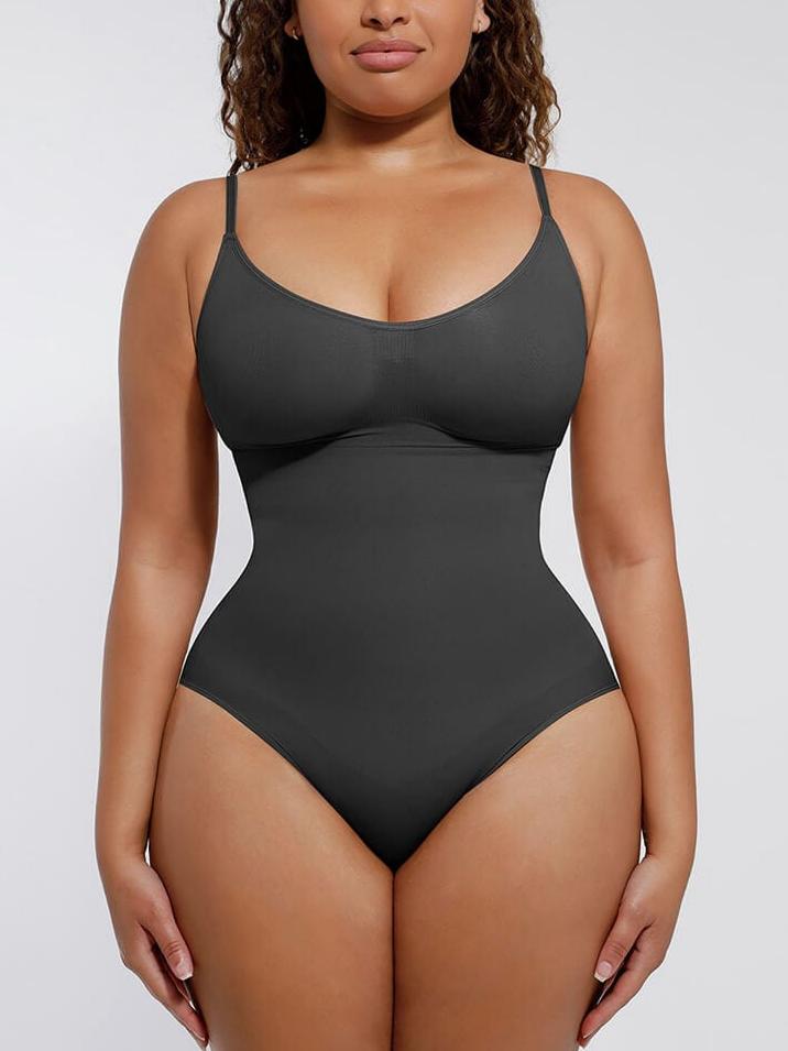 Seamless Tighten The Abdomen One-piece Shapewear Briefs