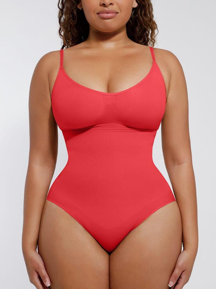 Seamless Tighten The Abdomen One-piece Shapewear Briefs