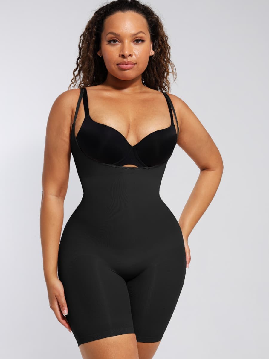 Seamless One-piece Shapewear Briefs Tummy Tightening Hip Lift