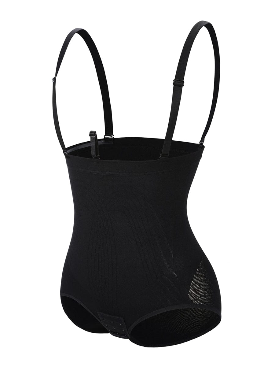 Plus Size Seamless Shapewear Bodysuit Anti-Slip Stretchy