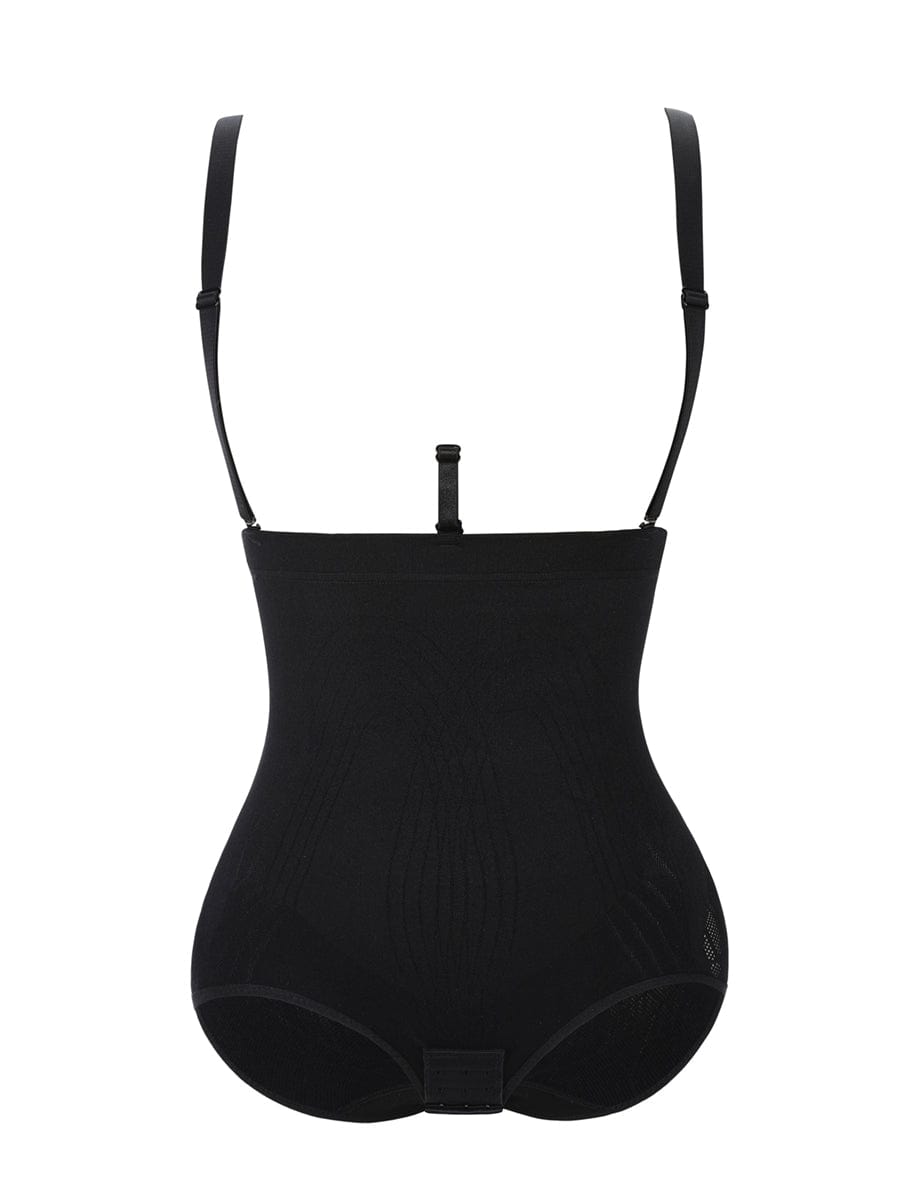 Plus Size Seamless Shapewear Bodysuit Anti-Slip Stretchy