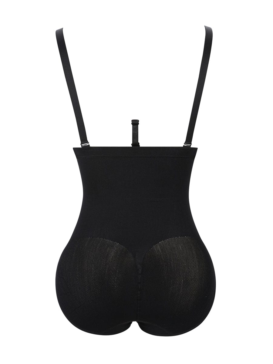 Plus Size Seamless Shapewear Bodysuit Anti-Slip Stretchy