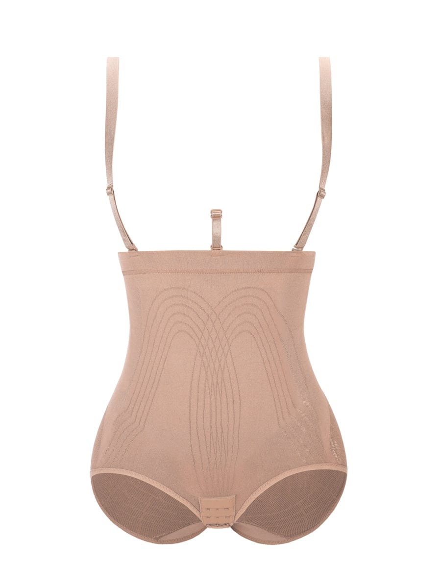 Plus Size Seamless Shapewear Bodysuit Anti-Slip Stretchy