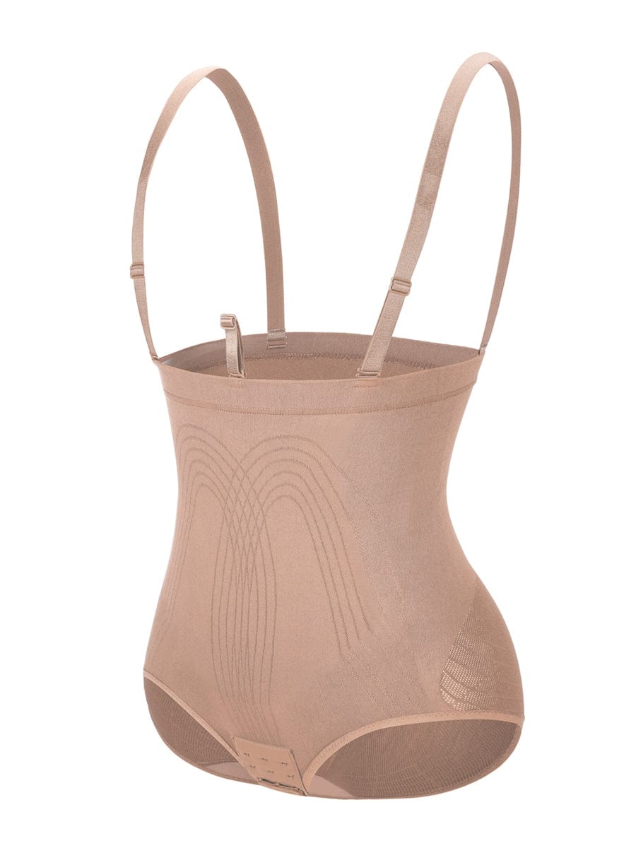 Plus Size Seamless Shapewear Bodysuit Anti-Slip Stretchy