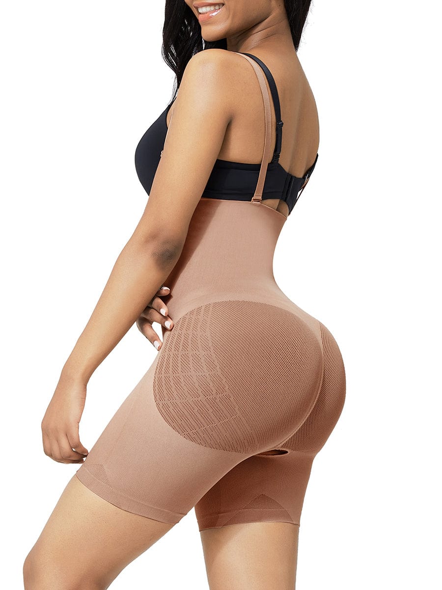 Women Classic Style Bodysuit Slimming Butt Lifter Tummy Compression Full Body Shaper