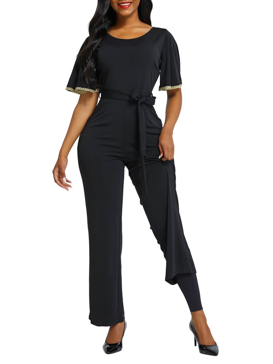 Black Full Body Shaper Open Bust Adjustable Straps Hourglass Figure