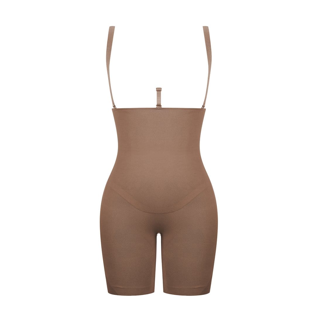 Women Classic Style Bodysuit Slimming Butt Lifter Tummy Compression Full Body Shaper