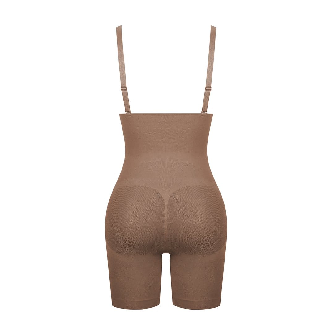 Women Classic Style Bodysuit Slimming Butt Lifter Tummy Compression Full Body Shaper