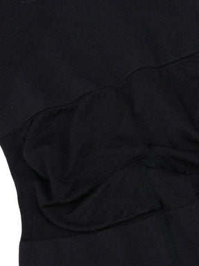 Skin-Friendly Black Full Body Shaper Adjustable Straps Secret Slimming