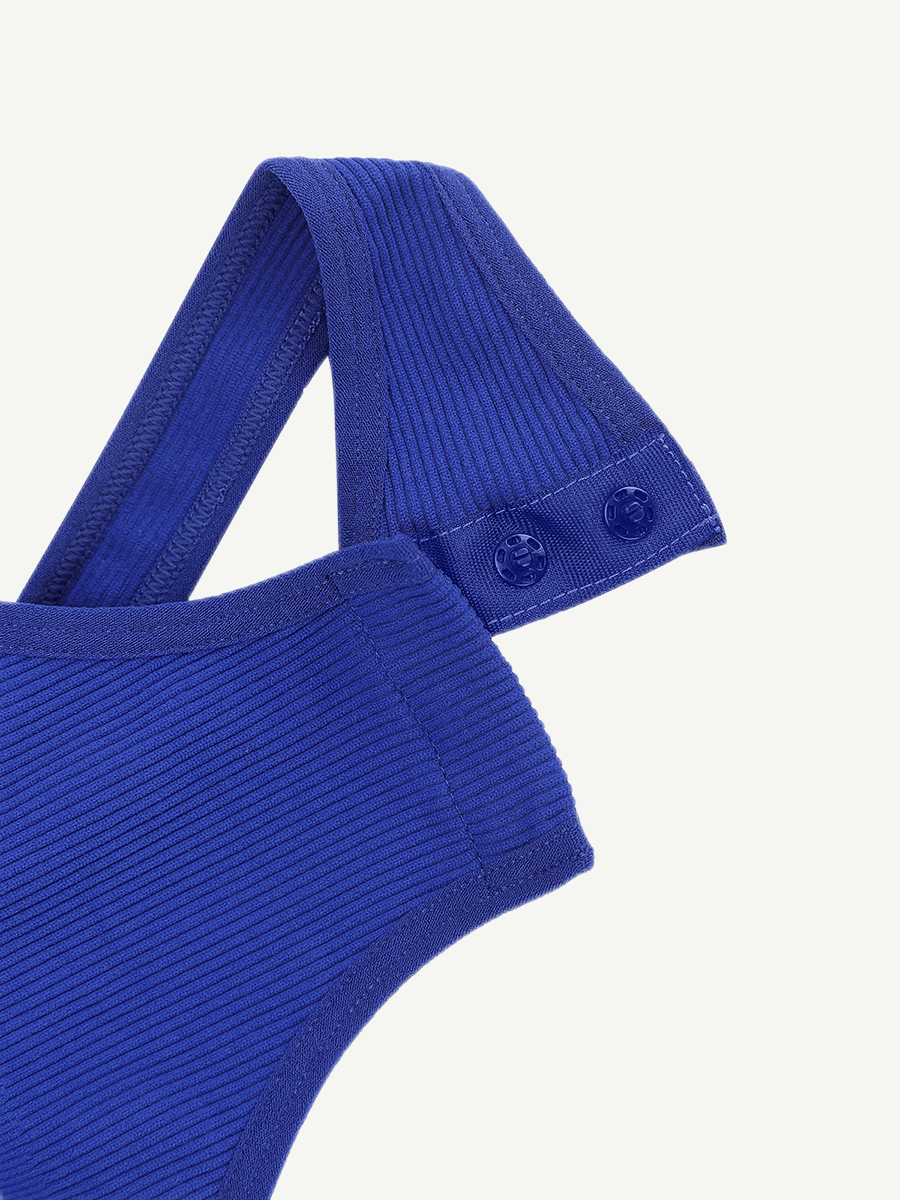 One-Shoulder Waist Sculpting Tummy Control Seamless Body Bodysuit