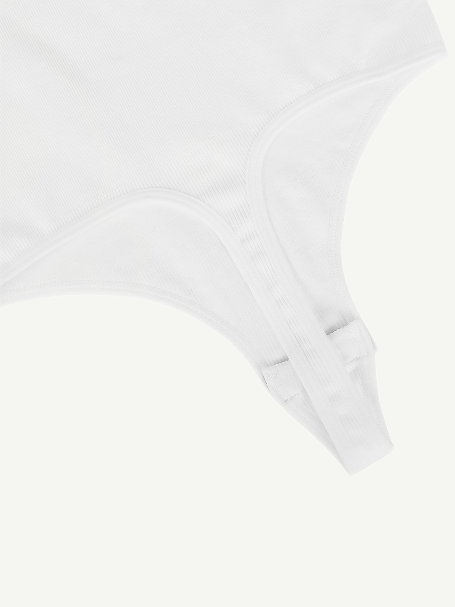 One-Shoulder Waist Sculpting Tummy Control Seamless Body Bodysuit