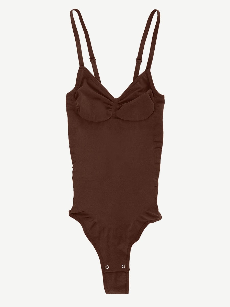 Presale-Seamless Cover-Breast Open-Back Thong