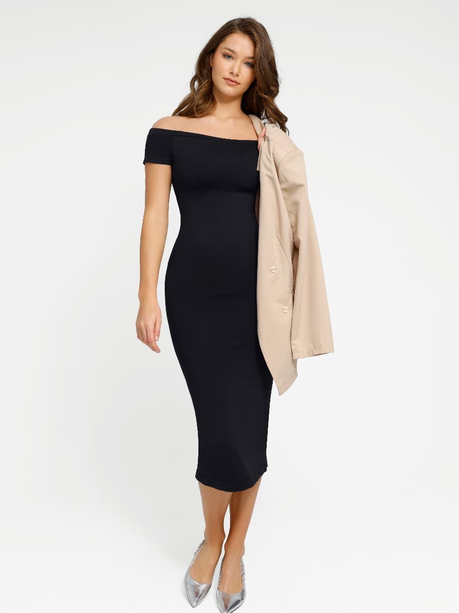 Wholesale?ÙÎÀ Eco-friendly Seamless Short-sleeved Outerwear Dress