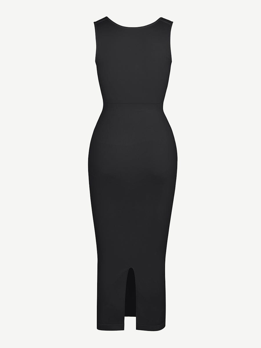Eco-friendly Seamless 360ŒÁ Waist Control Spaghetti Strap Suspender Long Skirt