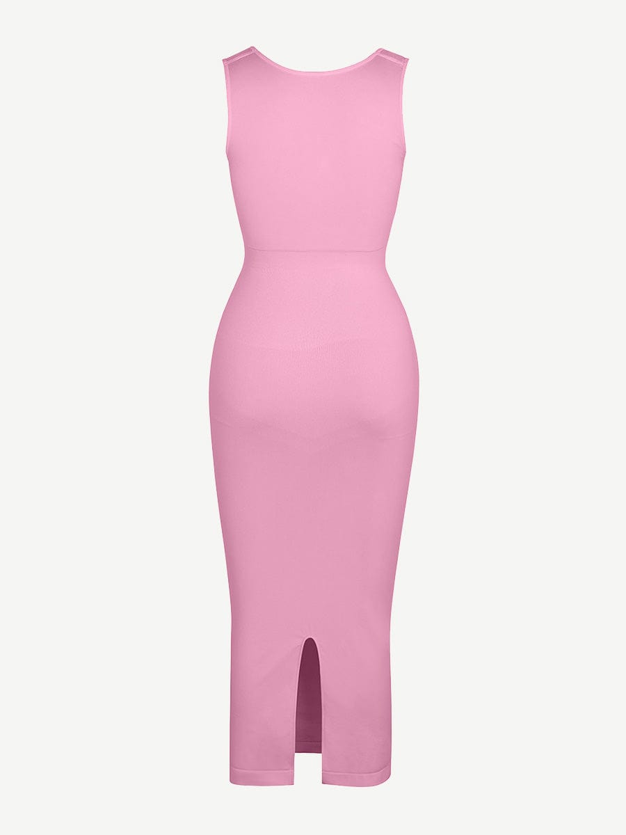 Eco-friendly Seamless 360ŒÁ Waist Control Spaghetti Strap Suspender Long Skirt