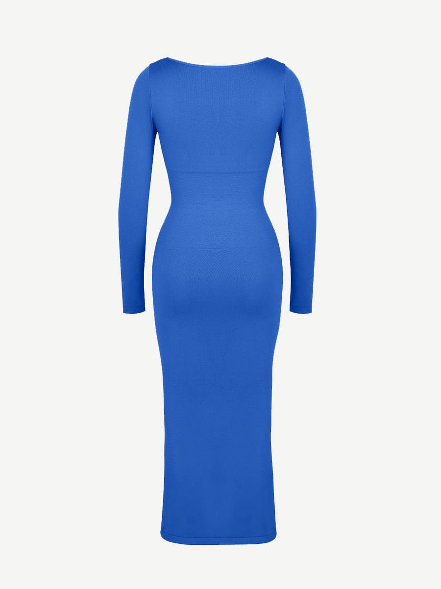 Wholesale?ÙÎÀ Eco-friendly Seamless Bust Support Tummy Control High Side Slit Shaping Dress